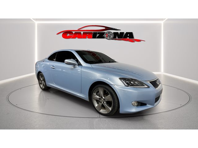 Cerulean Blue Metallic 2010 Lexus IS 350C Convertible RWD Convertible Rear-Wheel Drive Automatic