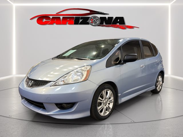 Tidewater Blue Metallic 2010 Honda Fit Sport Hatchback Front-Wheel Drive Automatic