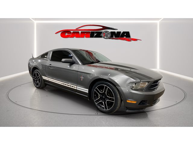 Black 2010 Ford Mustang V6 Premium Coupe RWD Coupe Rear-Wheel Drive Automatic