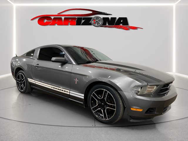 Black 2010 Ford Mustang V6 Premium Coupe RWD Coupe Rear-Wheel Drive Automatic