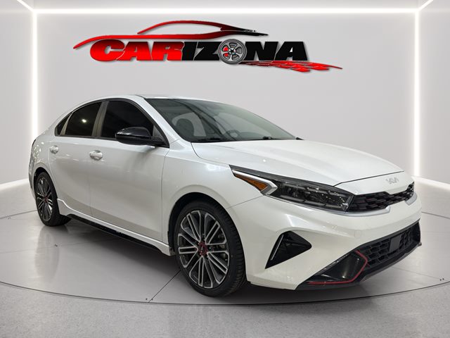 Snow White Pearl 2023 Kia Forte GT FWD Sedan Front-Wheel Drive Automatic