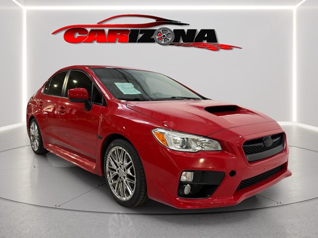 Pure Red 2017 Subaru WRX Premium Sedan All-Wheel Drive Manual