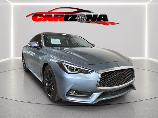 Hagane Blue 2017 INFINITI Q60 3.0t Premium Coupe RWD Coupe Rear-Wheel Drive Automatic