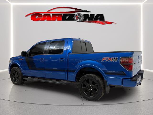 Blue Flame Metallic 2014 Ford F-150 FX4 SuperCrew 4WD Pickup Truck Four-Wheel Drive Automatic