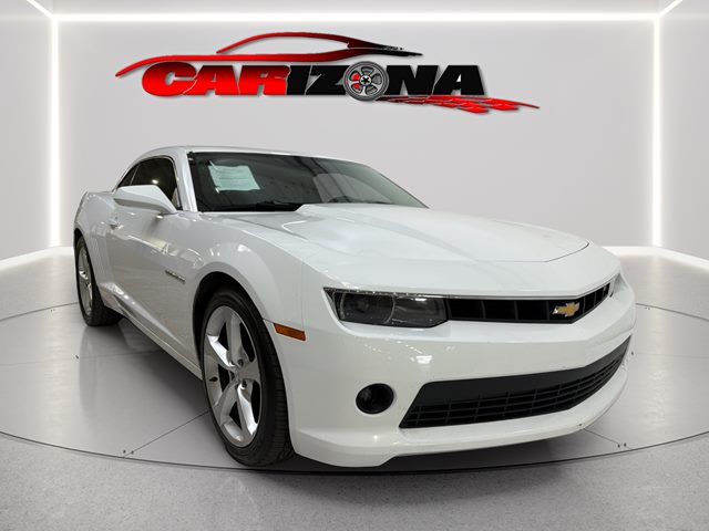 Summit White 2015 Chevrolet Camaro 1LT Coupe RWD Coupe Rear-Wheel Drive Automatic