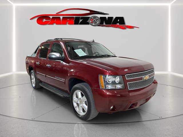 Red (Deep Ruby Metallic) 2008 Chevrolet Avalanche LTZ RWD Pickup Truck 4X2 Automatic