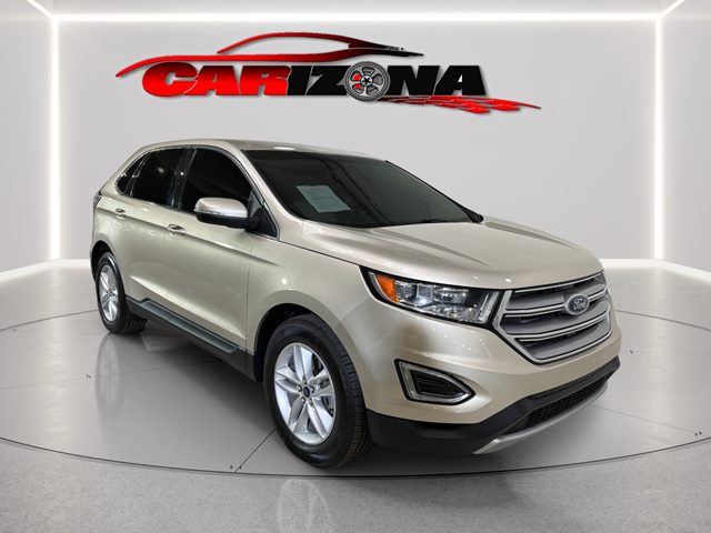 White Gold 2017 Ford Edge SEL SUV / Crossover Front-Wheel Drive Automatic