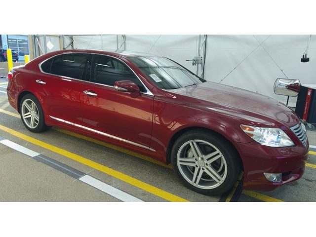 Matador Red Mica 2010 Lexus LS 460 L RWD Sedan Rear-Wheel Drive Automatic