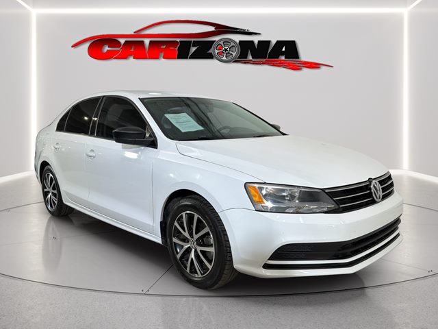 Pure White 2016 Volkswagen Jetta 1.4T SE FWD Sedan Front-Wheel Drive Automatic