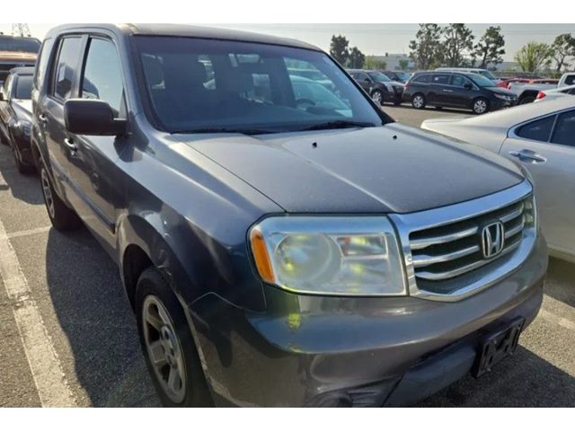 Polished Metal Metallic 2013 Honda Pilot LX SUV / Crossover Front-Wheel Drive Automatic