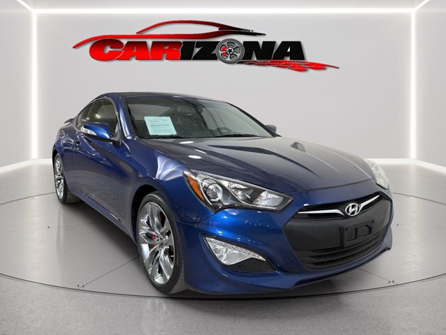 Ibiza Blue Pearl 2016 Hyundai Genesis Coupe 3.8 Ultimate RWD with Black Interior Coupe Rear-Wheel Drive Automatic