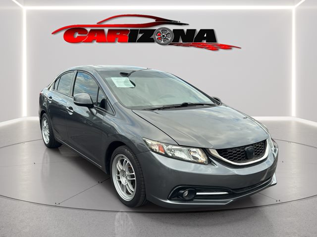 Polished Metal Metallic 2013 Honda Civic Sedan Front-Wheel Drive Manual