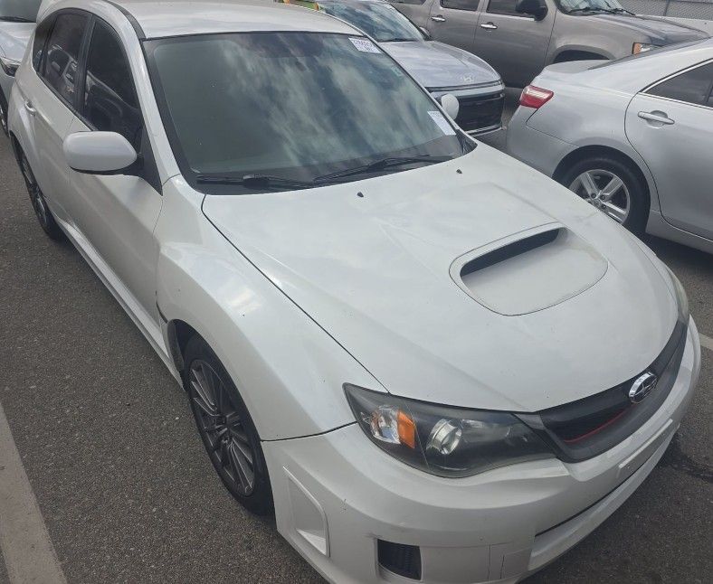 Satin White Pearl 2011 Subaru Impreza WRX Hatchback Hatchback All-Wheel Drive Manual