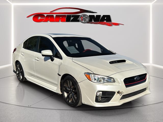 Crystal White Pearl 2016 Subaru WRX Sedan All-Wheel Drive Manual