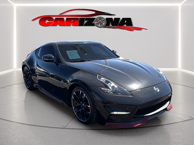 Gray (Magnetic Black) 2016 Nissan 370Z Coupe Rear-Wheel Drive Manual