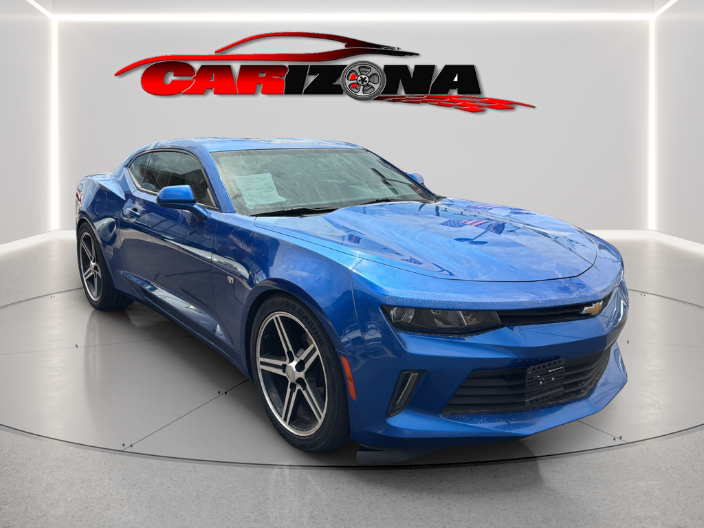 Hyper Blue Metallic 2018 Chevrolet Camaro Coupe Rear-Wheel Drive Automatic