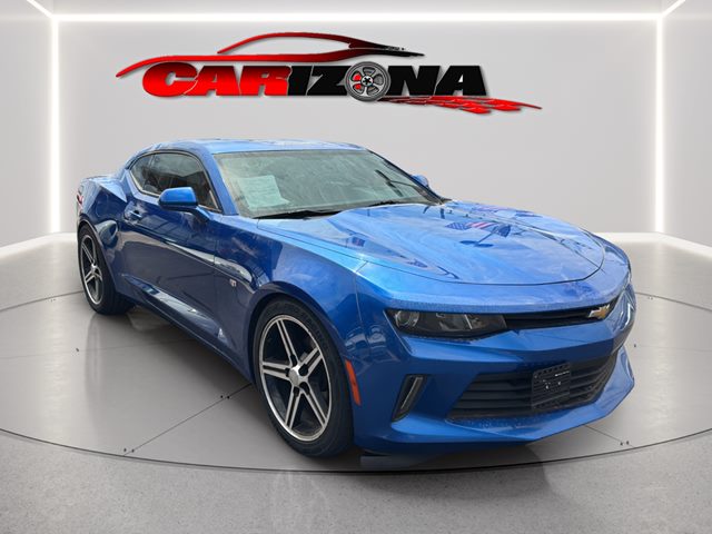 Hyper Blue Metallic 2018 Chevrolet Camaro Coupe Rear-Wheel Drive Automatic