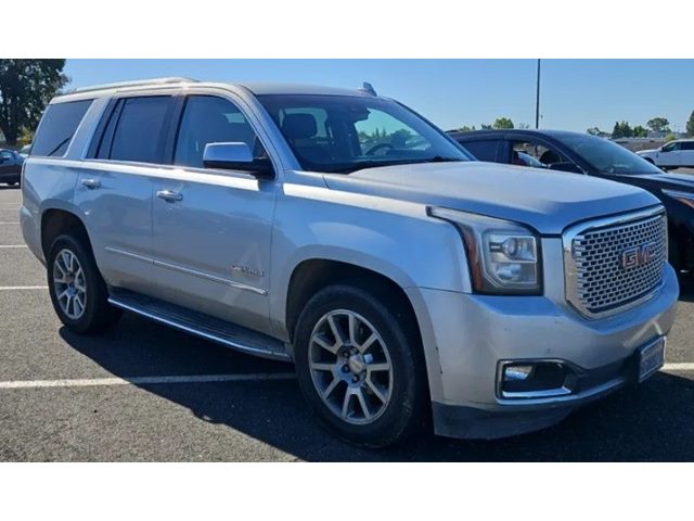 Quicksilver Metallic 2017 GMC Yukon SUV / Crossover Four-Wheel Drive Automatic