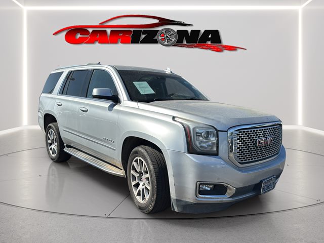 Quicksilver Metallic 2017 GMC Yukon SUV / Crossover Four-Wheel Drive Automatic