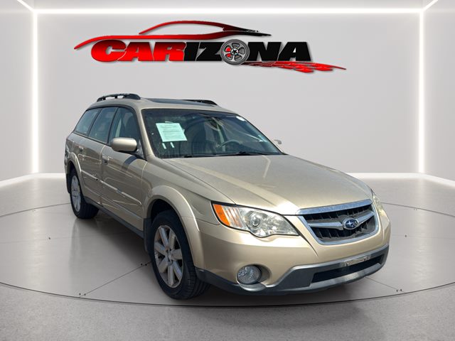 Quartz Silver Metallic 2008 Subaru Outback Wagon All-Wheel Drive Automatic