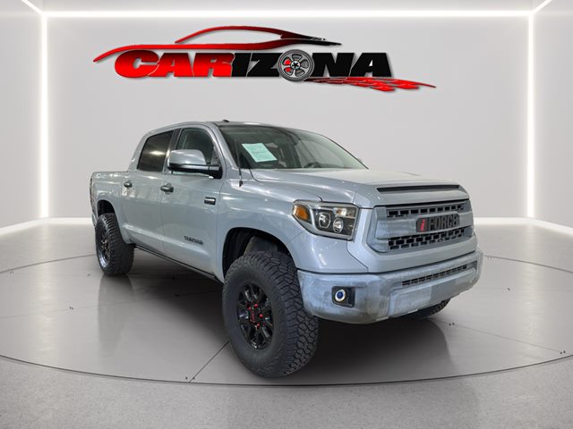 Black 2017 Toyota Tundra Pickup Truck Four-Wheel Drive Automatic