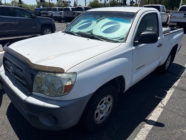 Super White 2010 Toyota Tacoma Pickup Truck Manual