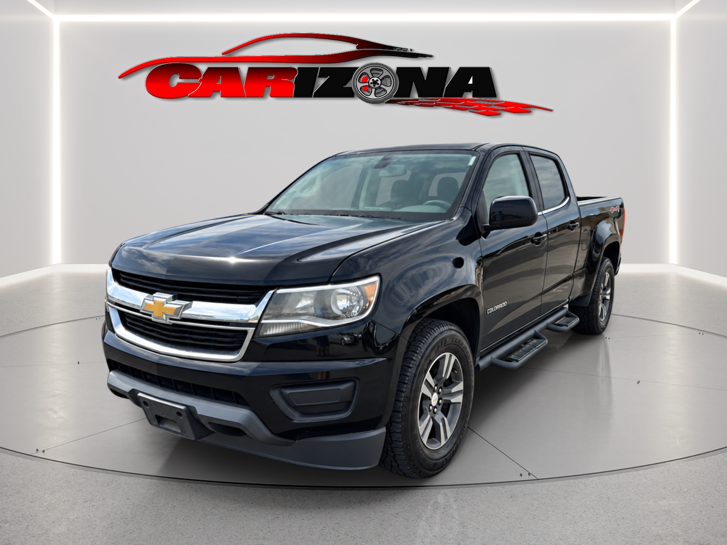 Black 2016 Chevrolet Colorado Pickup Truck Four-Wheel Drive Automatic