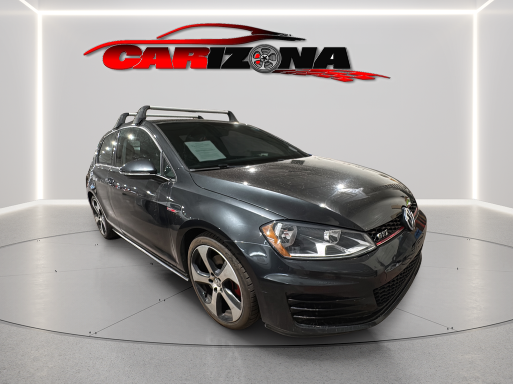 Carbon Steel Gray Metallic 2015 Volkswagen Golf GTI Hatchback Front-Wheel Drive Automatic
