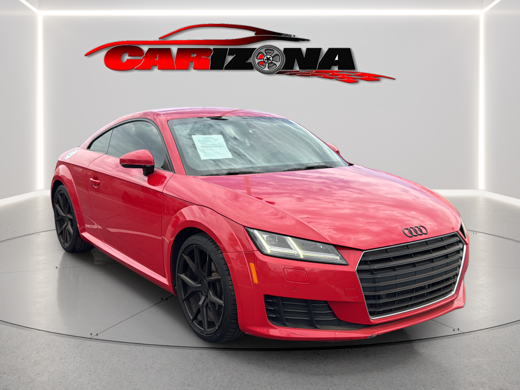 Orange (Tango Red Metallic) 2016 Audi TT Coupe All-Wheel Drive Automatic