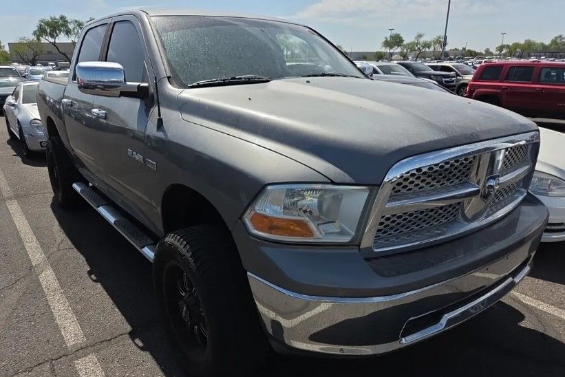 Mineral Gray Metallic 2010 Dodge RAM 1500 Pickup Truck 4X2 Automatic