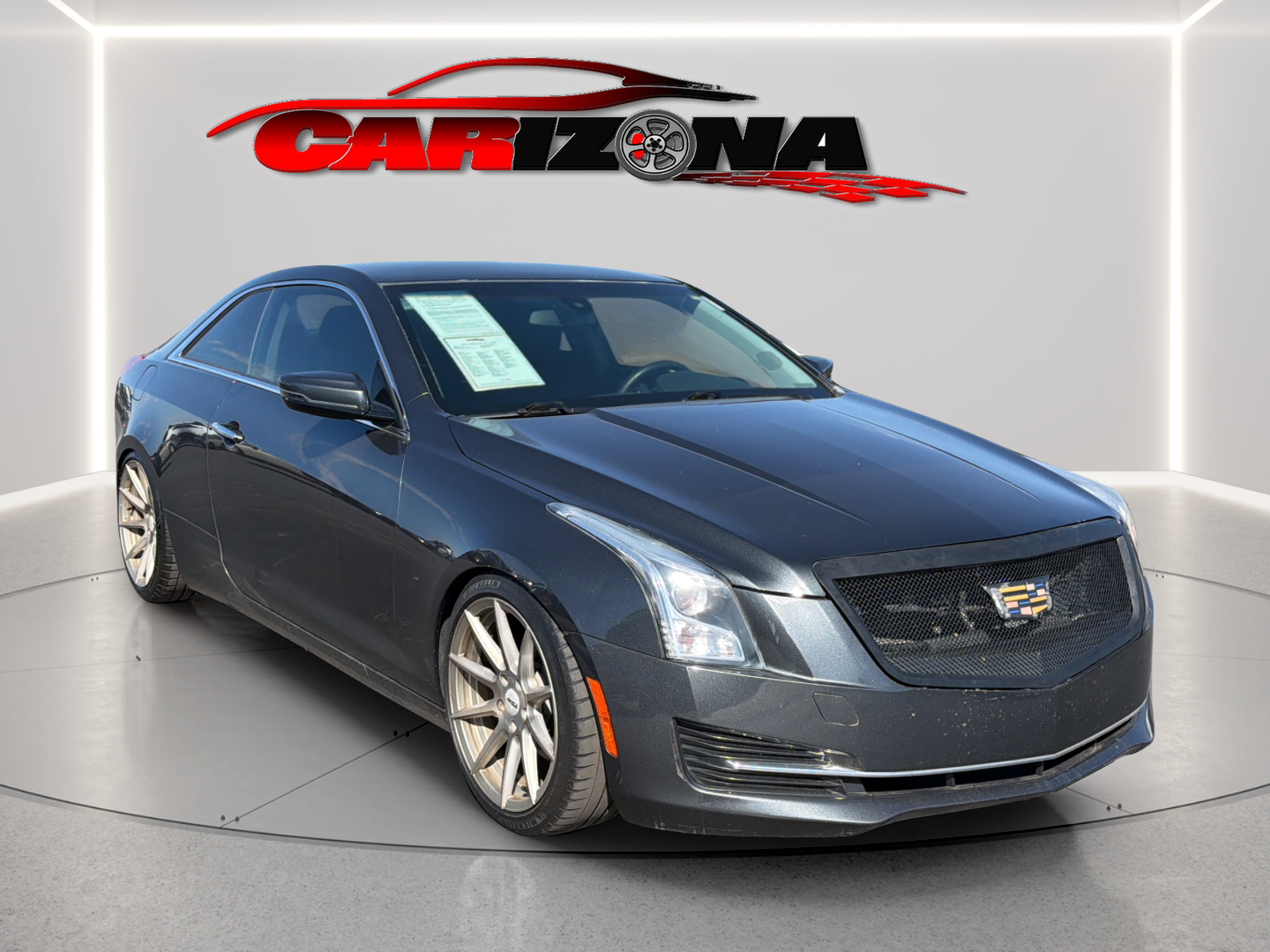 Phantom Gray Metallic 2016 Cadillac ATS Coupe Coupe Rear-Wheel Drive Automatic