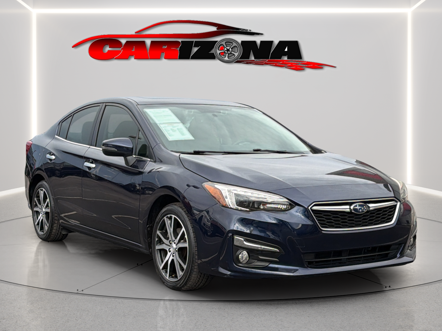 Dark Blue Pearl 2019 Subaru Impreza Sedan All-Wheel Drive Automatic
