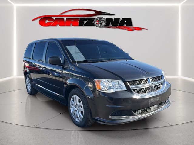 Black Onyx Crystal Pearlcoat 2017 Dodge Grand Caravan Minivan Front-Wheel Drive Automatic