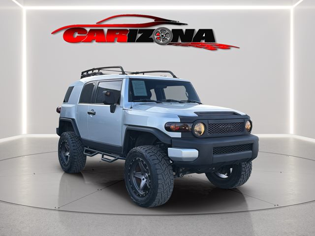 White/Titanium Metallic 2007 Toyota FJ Cruiser SUV / Crossover Four-Wheel Drive Automatic