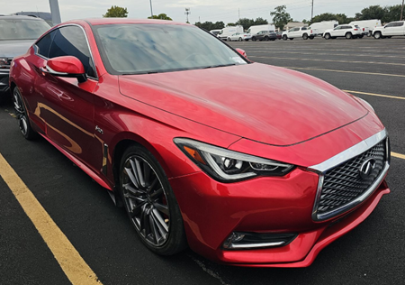 2017 INFINITI Q60 Red Sport 400
