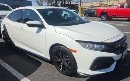 2019 Honda Civic Hatchback Sport