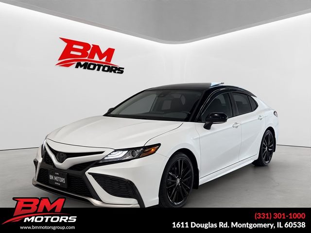Midnight Black Metallic 2024 Toyota Camry Sedan All-Wheel Drive Automatic
