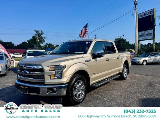 White Gold 2017 Ford F-150 Pickup Truck 4X2 Automatic
