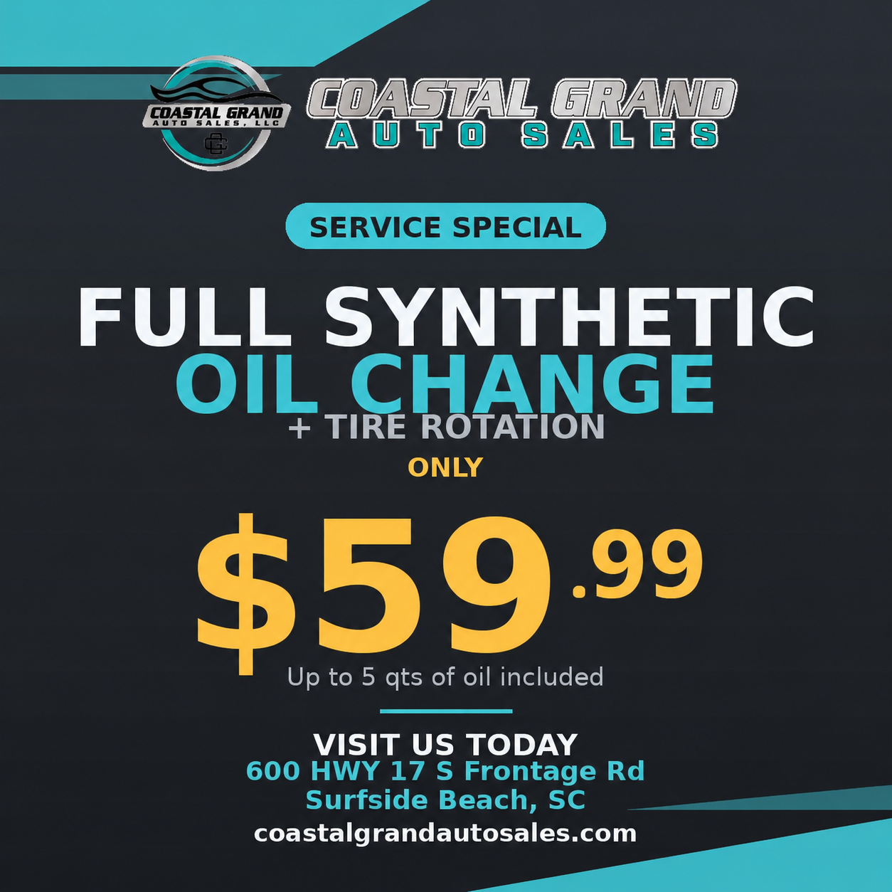 Oil Change Special