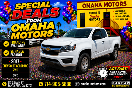 2017 Chevrolet Colorado 2WD WT