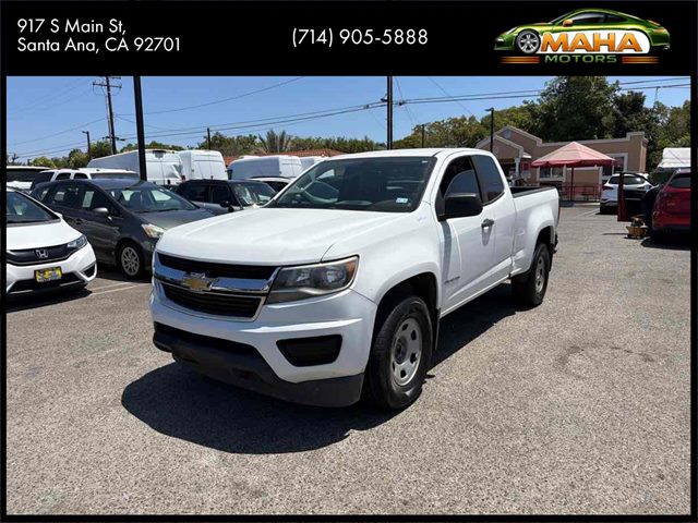 Summit White 2017 Chevrolet Colorado Pickup Truck 4X2 Manual