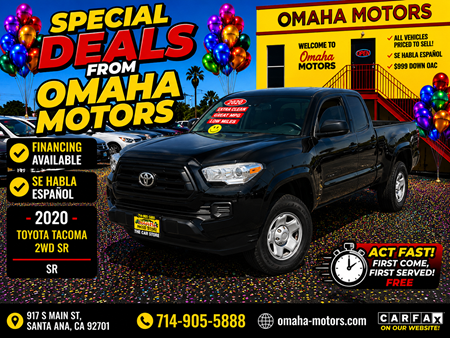 2020 Toyota Tacoma 2WD SR