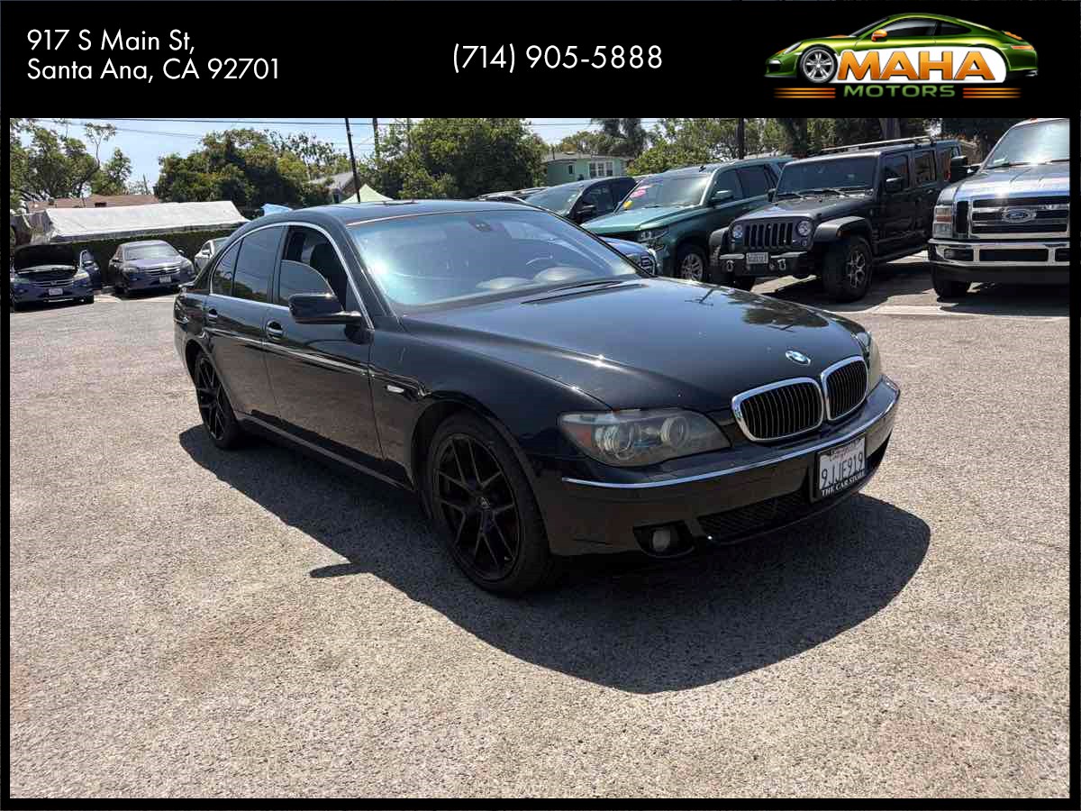 2007 BMW 7 Series 750i