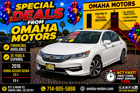 2016 Honda Accord Sedan EX-L