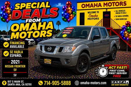2021 Nissan Frontier SV