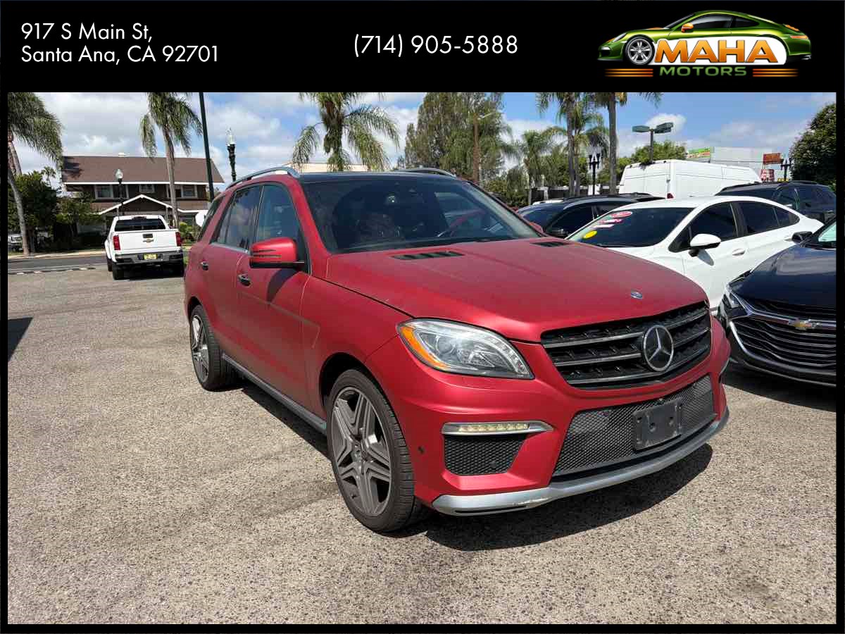 2014 Mercedes-Benz ML 63 AMG