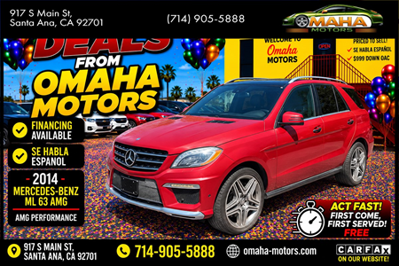 2014 Mercedes-Benz ML 63 AMG