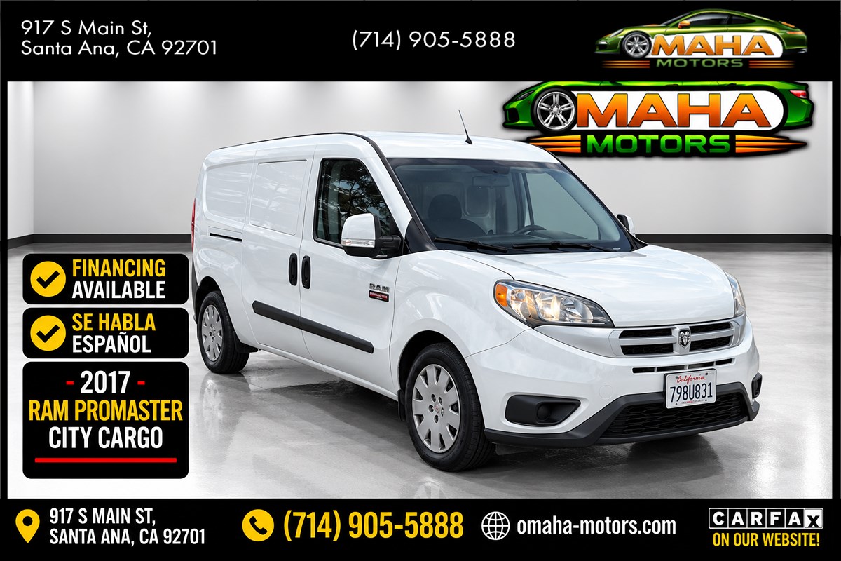 2017 Ram ProMaster City Cargo Van Tradesman SLT
