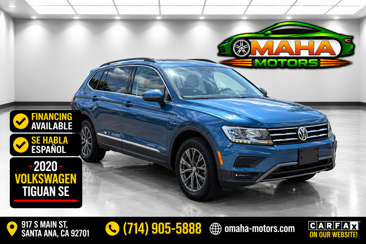  2020 Volkswagen Tiguan SE FWD   