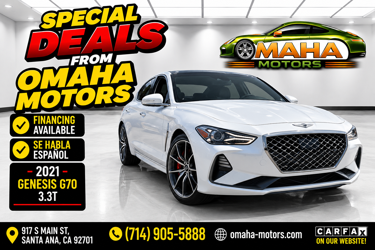 2021 Genesis G70 3.3T